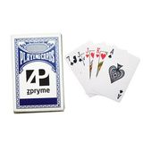 Custom Standard Playing Cards - Blue, 3 1/2