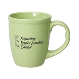 Custom 15 Oz. Lime Green Mighty Mug, 4 1/2