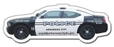 Custom Stock 20 Mil Police Car Magnet, 4.5