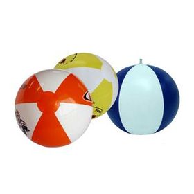 Custom Inflatable Beach Ball, 17 5/7" Diameter