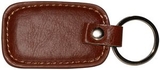 Custom Leather Rectangle Keyring, 2.5