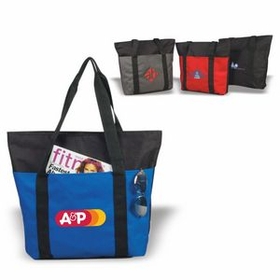 Custom Tote Bag, Grocery Shopping Bag, 19.5" L x 16" W x 6" H