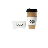 Custom 8OZ Coffee Cup Sleeve, 4 5/8