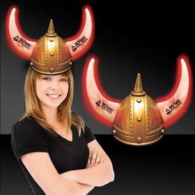 Custom LED Viking Helmet