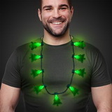Blank LED Christmas Tree Necklace