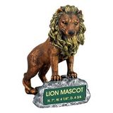 Custom Lion School Mascot w/ Plate
