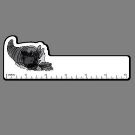 Custom Cornucopia 6 Inch Ruler