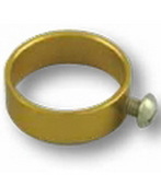 Custom Gold Aluminum Flag Ring for 1 1/8