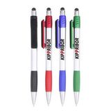 Custom Element Stylus Screen-Cleaner Pen.with digital full color process, 5 1/2