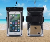 Custom Touch Screen Waterproof Phone Bag With Lanyard and strap, 7.7