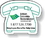 Custom Stock Telephone Magnet .020, Screen-printed White Matte Vinyl Topcoat, 1.66" W x 1.94" H x 0.02" Thick, Price/piece