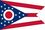 Custom Poly-Max Outdoor Ohio State Flag (3'x5'), Price/piece