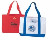Custom Polyester Shopping Tote Bag (19
