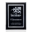 Custom Black Oakleigh Savoy Wall Plaque Award (7"x9"), Price/piece