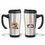 16 oz. Stainless Steel Travel Mug with Lid, Personalised Mug, Custom Mug, Advertising Mug, 6.75" H x 3.3125" Diameter x 2.4375" Diameter, Price/piece