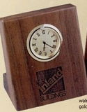 Custom Wood Desk Easel Clock