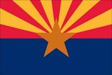 Custom Poly-Max Outdoor Arizona State Flag (3'x5')