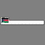 12" Ruler W/ Full Color Flag Of South Sudan, Price/piece