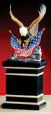 Custom Eagle Flag Award (17.5