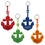Custom Floating Anchor Keytag, 2 11/16" L x 3" W x 1/2" H, Price/piece