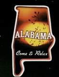 Custom Alabama - Magnet 2.68 Sq. In. & 15 MM Thick, 1.28