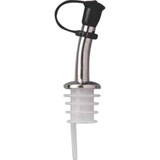 Blank Stainless Steel Bottle Pourer with Plastic Cork