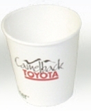 Custom Eco Friendly 10 Oz. Solid White Cup (High Lines)
