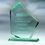 Custom Awards-optical crystal award/trophy 8 1/2 inch high, 6 1/2" W x 8 1/2" H x 1/2" D, Price/piece