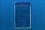 Custom Horizontal Top Load Color Bar Badge Holder 3.75"x2.63 - Blue, Price/piece