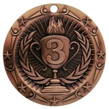 Custom 3'' World Class Medallion 3Rd Place (B)