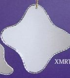 Custom Cross Xmas Mirror Ornament (5