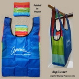 Custom Full Color Collapsible / Foldable Shopping Bag, 22.5