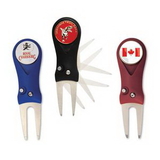Flick Divot Tool with Enamelled Ball Marker