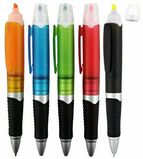 Custom Madison T Highlighter/Pen Combination w/ Translucent Barrel