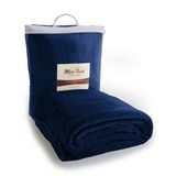 Blank Cloud Mink Touch Throw Blanket - Navy, 50