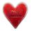 Custom Heart Gel Bead Hot/Cold Pack (Full Color Digital), 4" W X 4 1/2" H, Price/piece