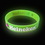 Custom 1" Embossed Glow-In-The-Dark Wristbands, Price/piece