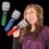 Blank 10" Inflatable Neon Microphone, Price/piece