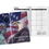 Custom Patriotic Liberty Work Monthly Pocket Planner, 3 5/8" W X 6 1/2" H, Price/piece