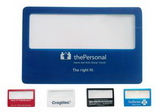 Custom Credit Card Size Bookmark w/Magnifier, 3 5/8