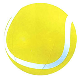 Custom Inflatable Tennis Ball (16")
