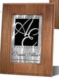 Custom Regor Wood Plaque Award (8"x10")
