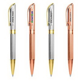 Custom Original Metal Series Ballpoint Pen, 5.51" L x 0.43" W