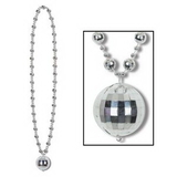 Custom Disco Ball Beads w/ Disco Ball Medallion, 36