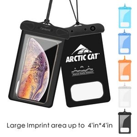 Advertising Waterproof Case, Custom Logo Waterproof Phone Pouch, Customised Underwater Dry Bag, 3.94" L x 6.85" W