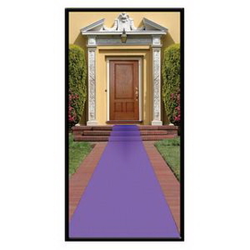Custom Purple Carpet Runner, 24" W x 10" L