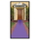 Custom Purple Carpet Runner, 24" W x 10" L, Price/piece
