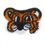 Custom Animal Embroidered Applique - Tiger Face, Price/piece