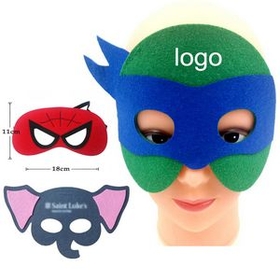 Custom Velcro Eye Mask, 7 1/2" L x 3 1/2" W