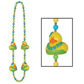 Custom Luau Duck Beads, 42" L